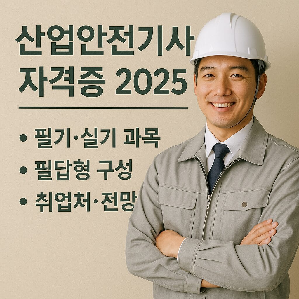 산업안전기사 자격증 대표 이미지